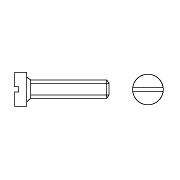 Винт с цилиндрической головкой и сферой, класс точности В ГОСТ 10337-80 - фото - 2